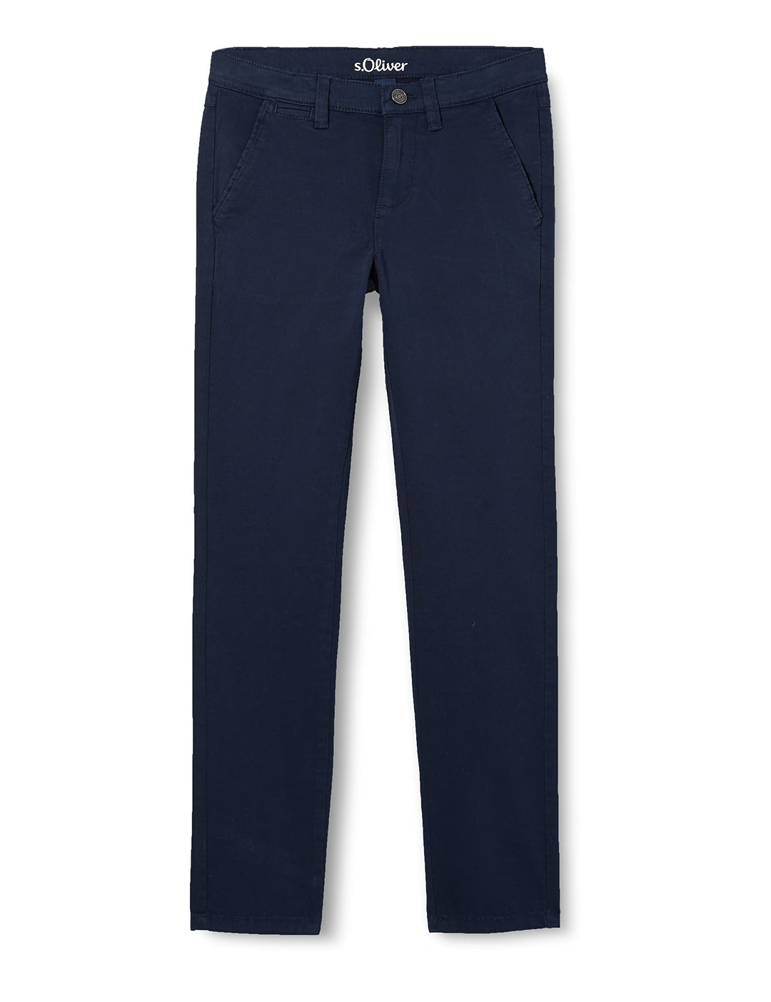 s.Oliver Jungen Hose lang, Slim Fit 158 Grosse Grössen Blau, 158 Große Größen Blau