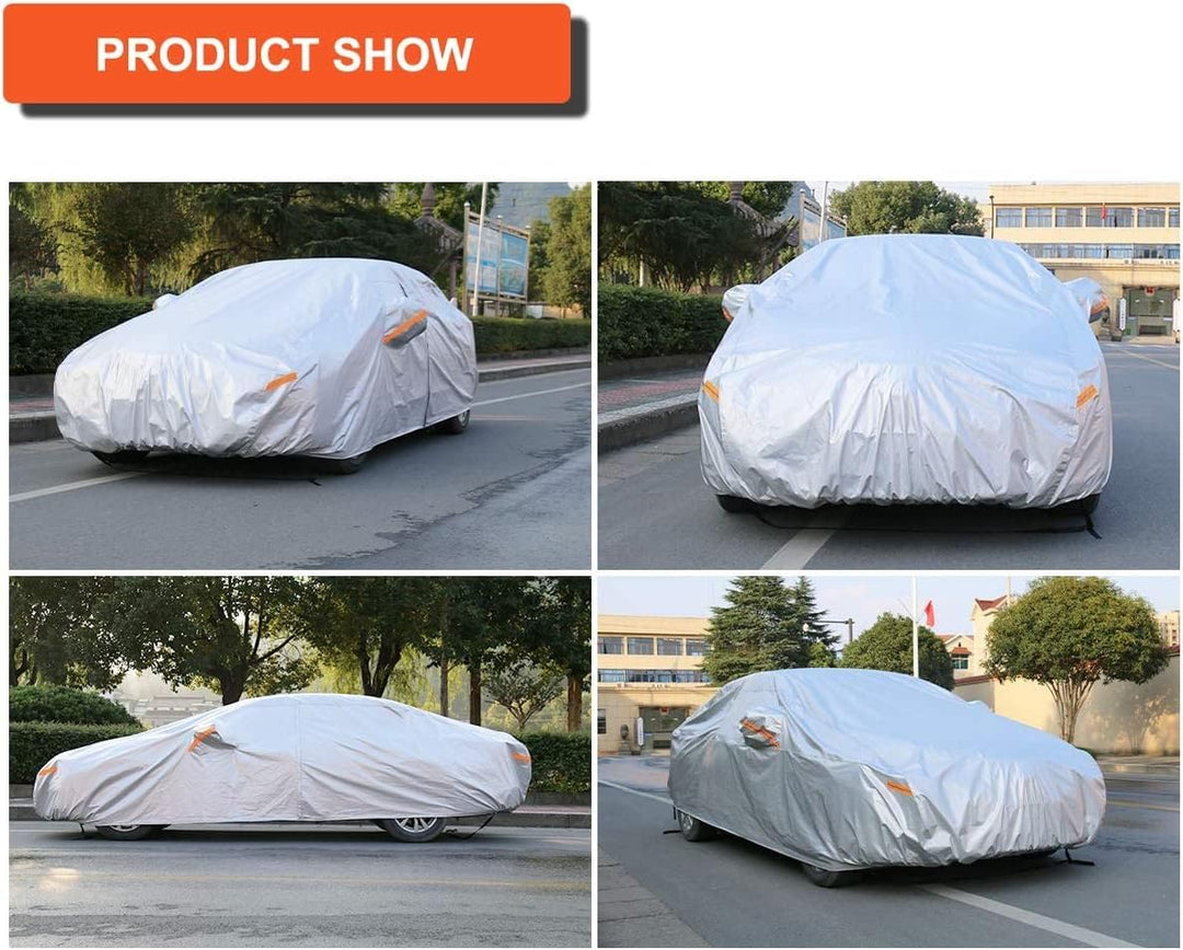 Kayme Autoplane Wasserdicht Atmungsaktiv für Land Rover Range Rover Evoque (2012-2025), 6 Schichten
