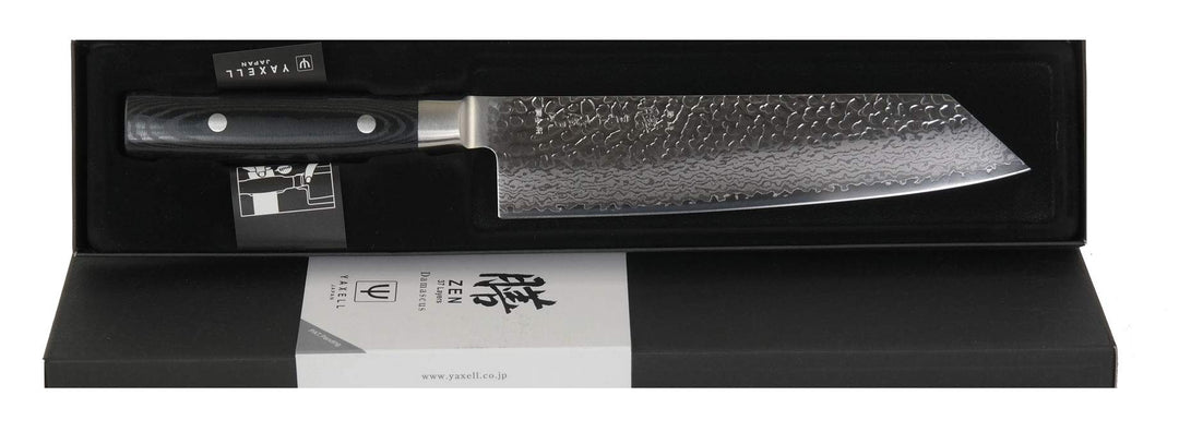 Yaxell 352420 ZEN Damastmesser ZEN - Kiritsuke-Kochmesser Art. 35534-20 cm Klinge - Mikarta Griff, B