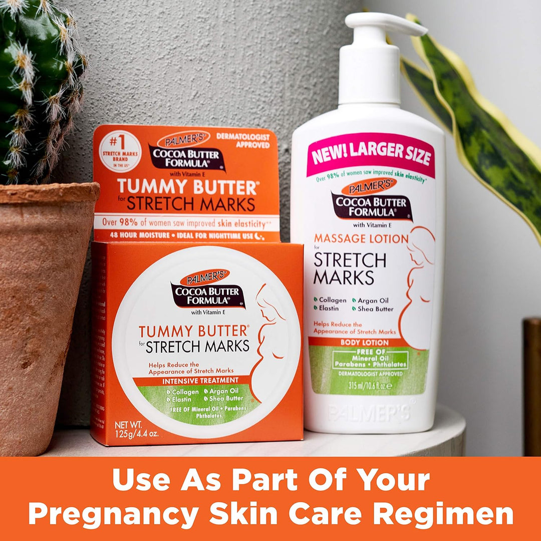Palmers Cocoa Butter Formula Tummy Butter, 3er Pack (3 x 125 g) 125 g (3er Pack), 125 g (3er Pack)
