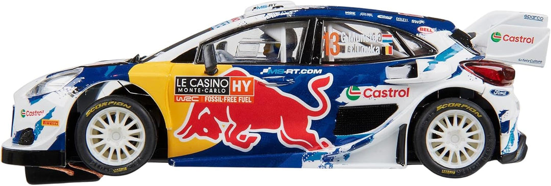 SCALEXTRIC - Klassisches Rennfahrzeug - Slotauto - Massstab 1:32 (Ford Puma WRC - Montecarlo '24)
