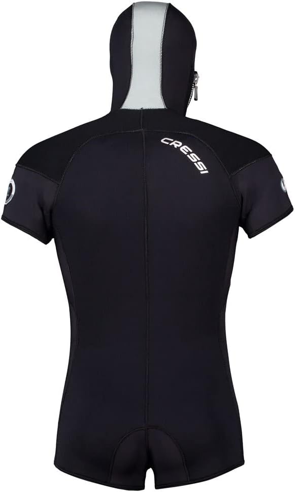 Cressi Shell Jacket Multi Thickness Man - Jacke / Shorty Modularer Reissverschluss und Kapuze zum Ta