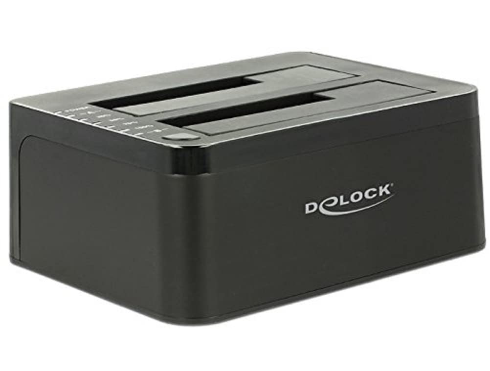 Dockingstation DeLock 2X SATA III HDD -> USB3.0 Clone Funktion