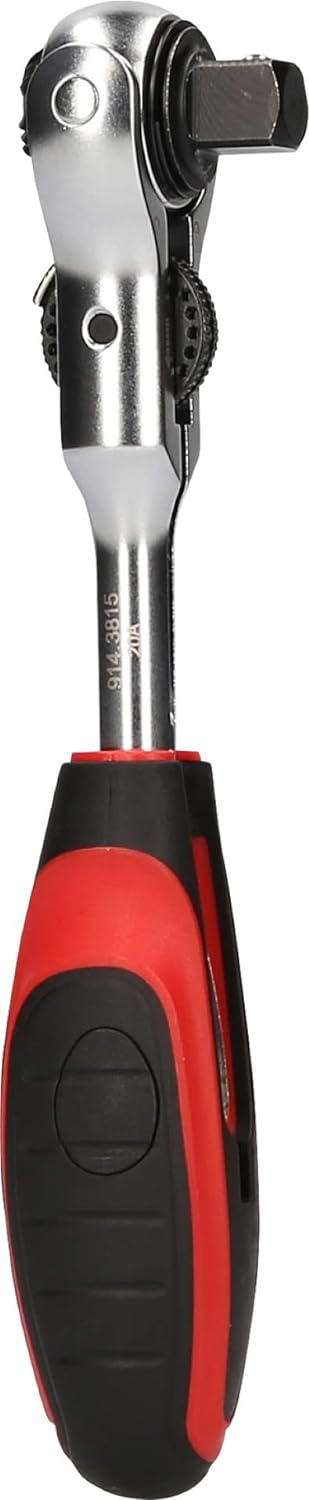 KS Tools 914.3815 MODIFIX 3/8 Zoll Mini-T-Griff-Schwenkkopf-Knarre, 72 Zahn