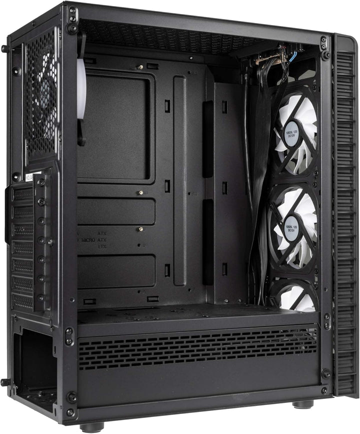 KOLINK Observatory Lite Midi Tower PC Gehäuse ATX RGB PC-Gehäuse, Gaming PC Case, Tempered Glass Com