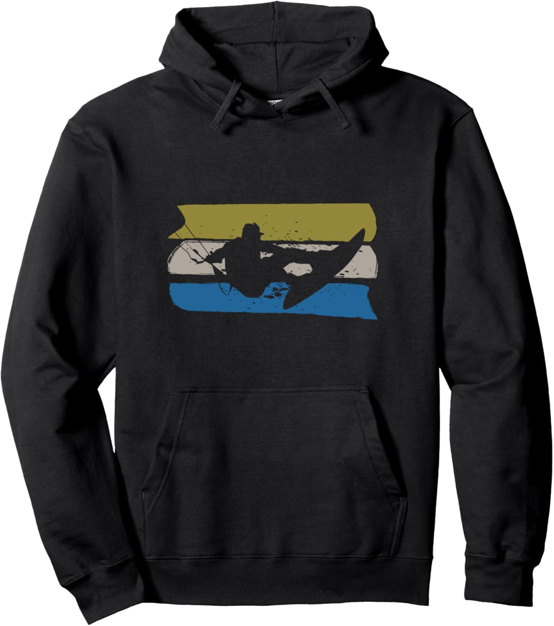Vintage Kitesurfing Kiter Kitesurfer Kiteboarding Kitesurf Pullover Hoodie