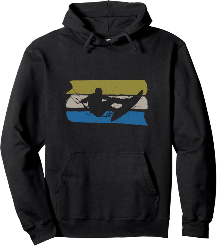 Vintage Kitesurfing Kiter Kitesurfer Kiteboarding Kitesurf Pullover Hoodie