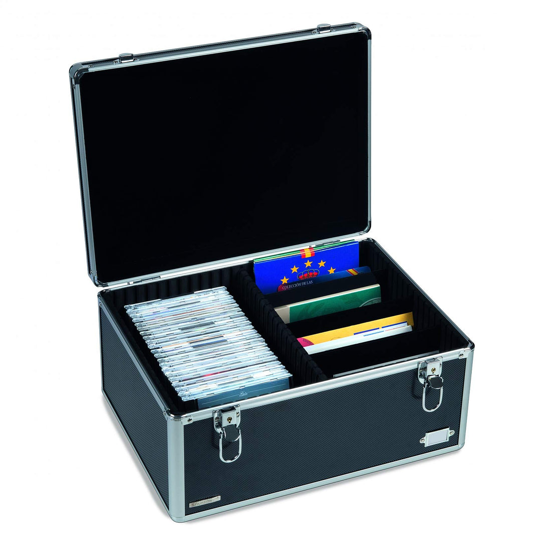 Leuchtturm Sammelkoffer Cargo Multi XL, schwarz / Silber
