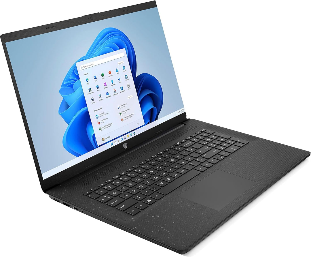 HP Laptop 17,3 Zoll Full HD IPS Display, AMD Ryzen 5-5500U, 16GB DDR4 RAM, 512GB SSD, AMD Radeon Gra