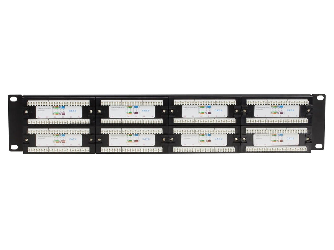 DSIT Patchpanel 19 Zoll CAT6 UTP - 48 ports 48 ports CAT6 UTP, 48 ports CAT6 UTP
