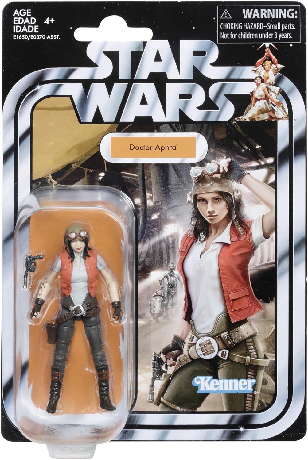 Star Wars Hasbro – E0370 Doctor Aphra – Deluxe Actionfigur mit Bewegungspunkten