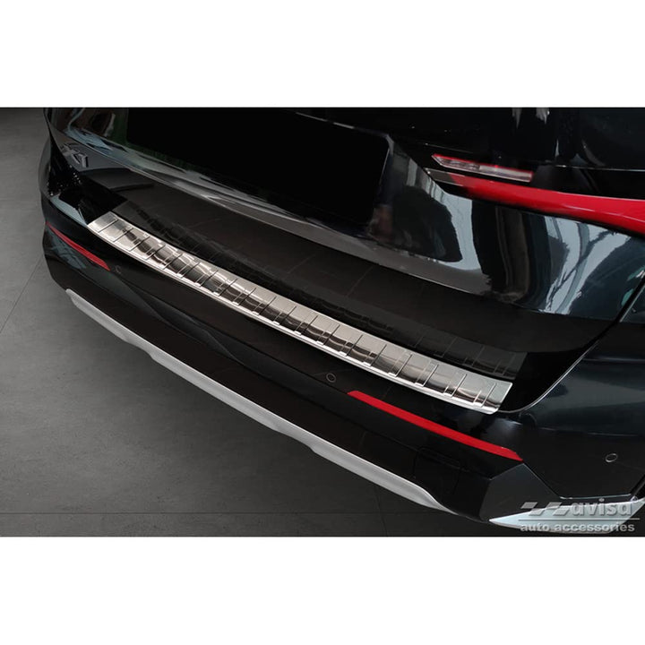 Avisa Edelstahl Heckstossstangenschutz kompatibel mit BMW X1 U11 / X1 U11 xLine 2022- 'Ribs'