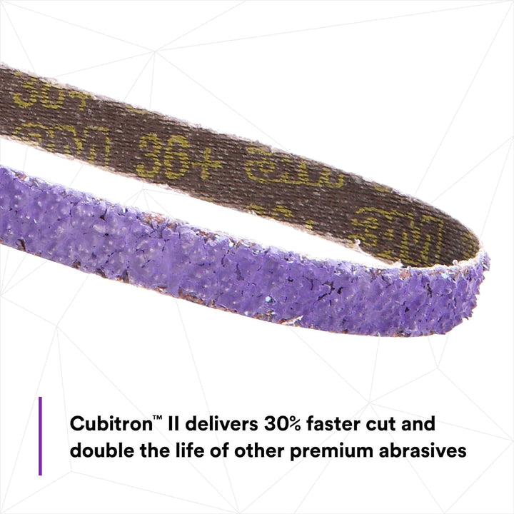 Cubitron 33437 Feilengürtel, Fabrik, 3/8 in x 13 in 36+ Grit 3/8 in x 13 in, 36+ Grit 3/8 in x 13 in