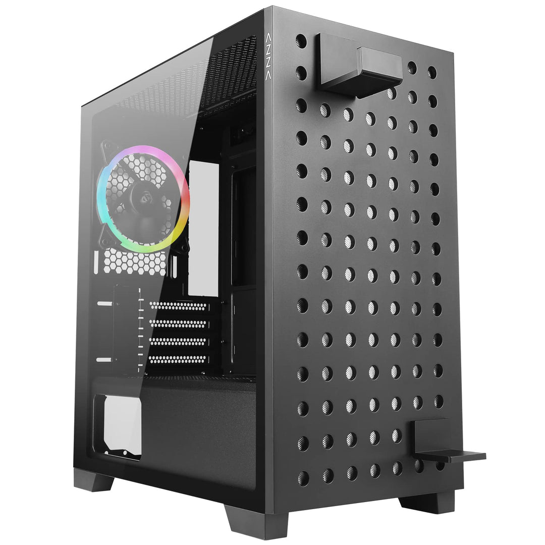 AZZA Elise 140 / Matx Gaming Gehäuse / PC-Gehäuse / 1120mm ARGB Lüfter inklusive