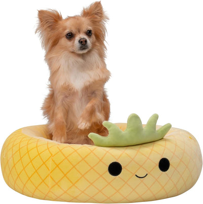 Squishmallows JPT0094 - Maui die Ananas Tierbett 50 cm, offizielles Jazwares Plüsch, superweiches Ha