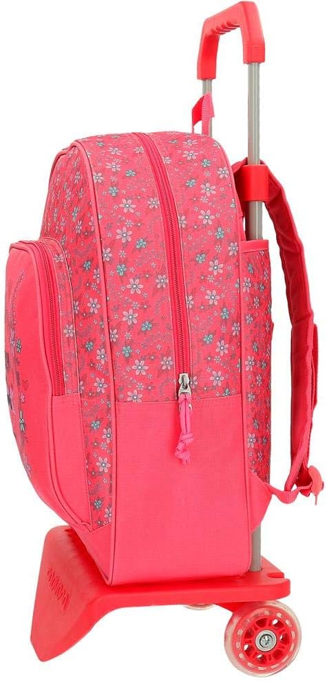 Movom Enjoy Rucksack mit Trolley Rosa 31x42x17,5 cms Polyester 16.93L Rucksack 42cm mit Trolley, Ruc