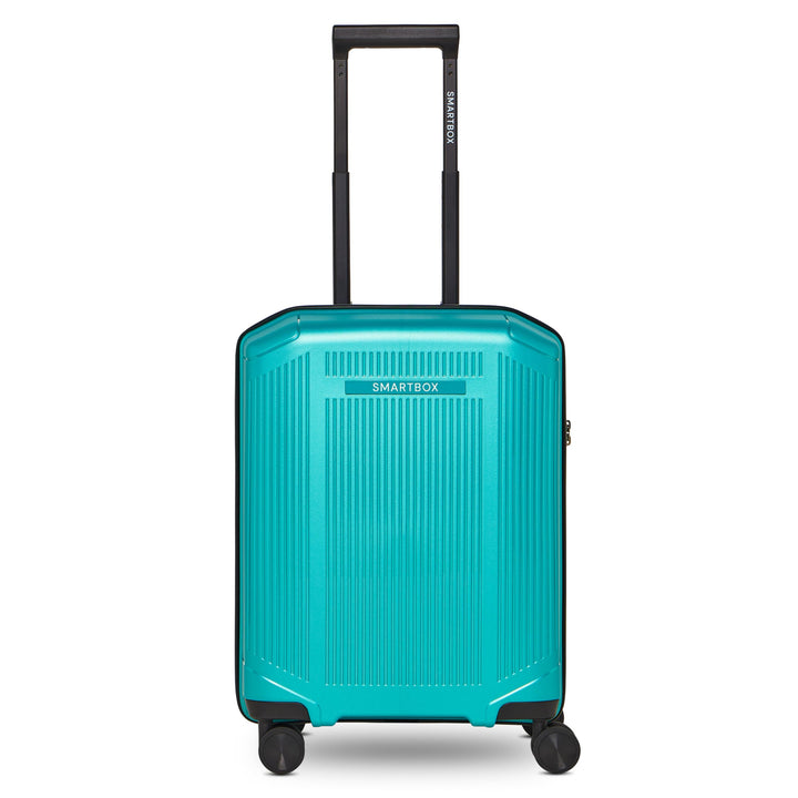 Smartbox Hartschalen Kabinen-Koffer | Kleiner Trolley 40 x 25 x 55 cm aus hochwertigem, robusten Pol