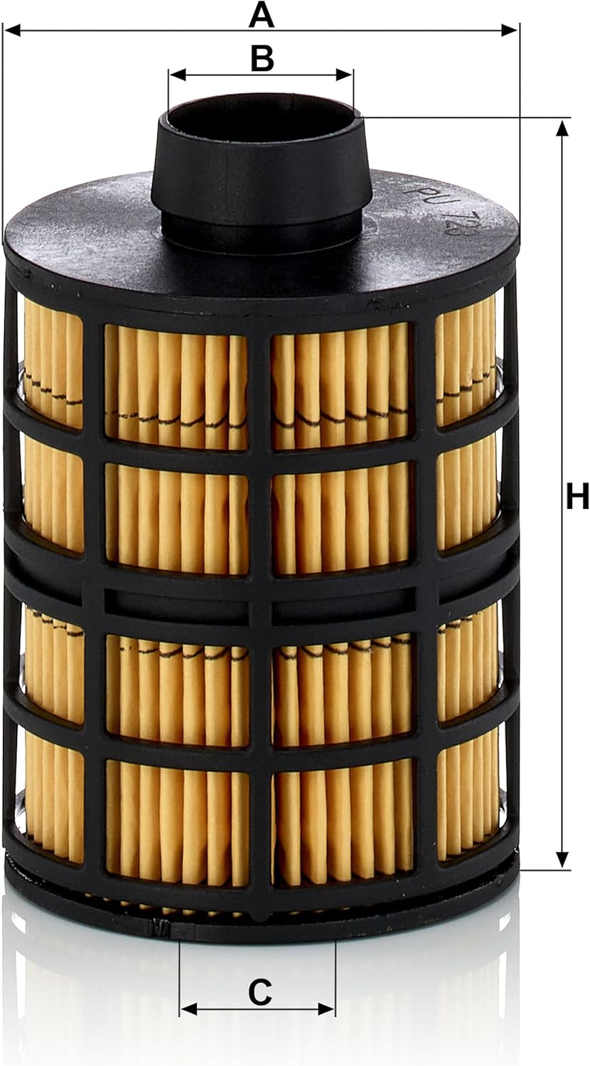 MANN-FILTER PU 723 X Kraftstofffilter – Kraftstofffilter Satz mit Dichtung / Dichtungssatz – Für PKW