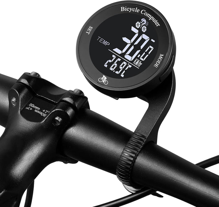 Fahrradcomputer, Drahtloser Fahrradcomputer Wasserdicht Fahrrad Kilometerzähler Multifunktions LCD-B