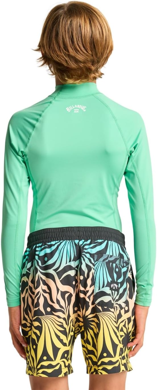 Billabong Jungen All Day Jacquard T-Shirt (1er Pack) 152 Grün - Acid Green, 152 Grün - Acid Green