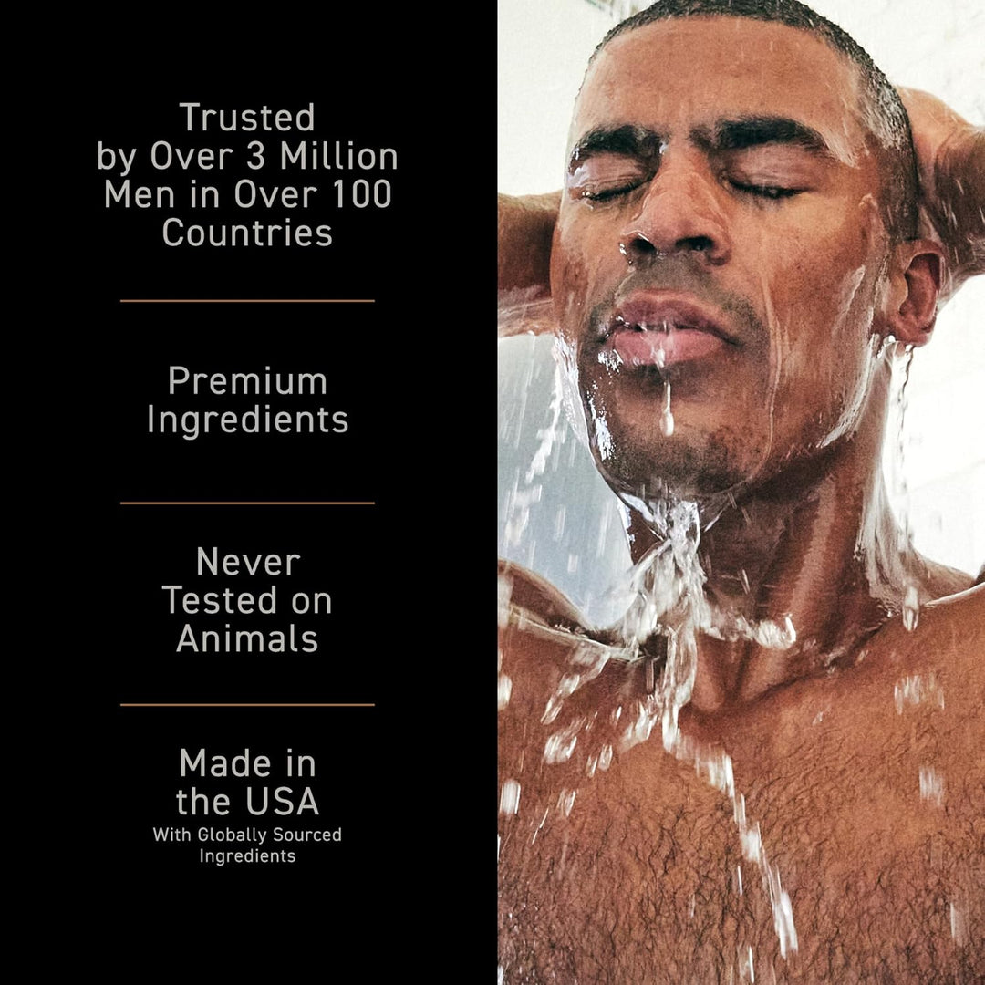 Brickell Men’s Daily Revitalizing Hair Care Routine - Shampoo mit Minze und Teebaumöl und Stärkender