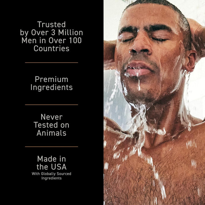 Brickell Men’s Daily Revitalizing Hair Care Routine - Shampoo mit Minze und Teebaumöl und Stärkender