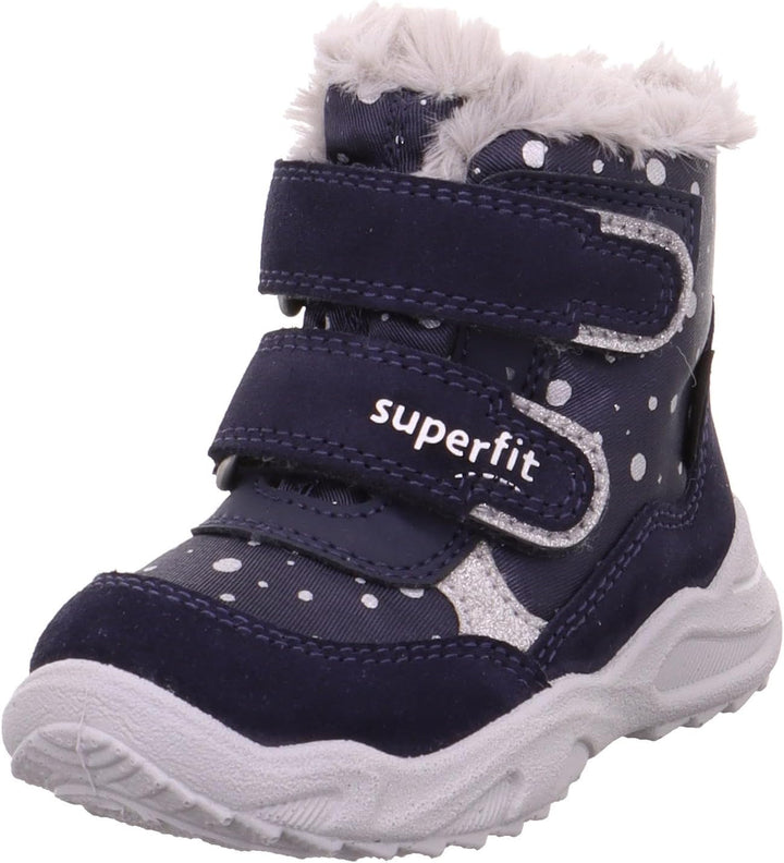 Superfit Mädchen Glacier Warm Gefütterte Gore-tex Schneestiefel 21 EU Weit Blau 8020, 21 EU Weit Bla
