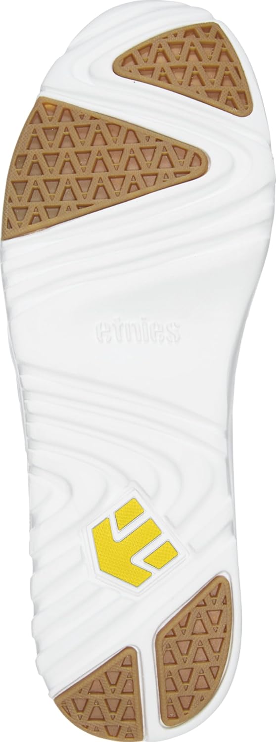 Etnies SCOUT Herren Hallenschuhe 39 EU Light Grey Yellow, 39 EU Light Grey Yellow