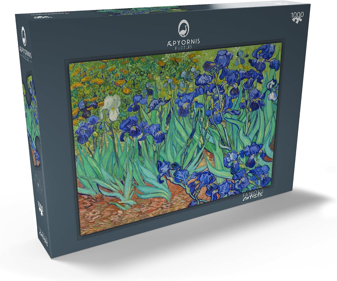 Irises (1889) by Vincent Van Gogh - Premium 1000 Teile Puzzle - MyPuzzle Sonderkollektion von Æpyorn