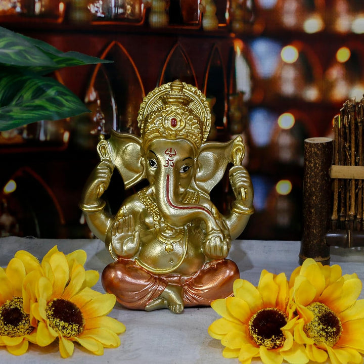 Indischer Elefant Buddha Ganesha Idol Statue – Skulptur Indien Home Temple Mandir Pooja Artikel Indi