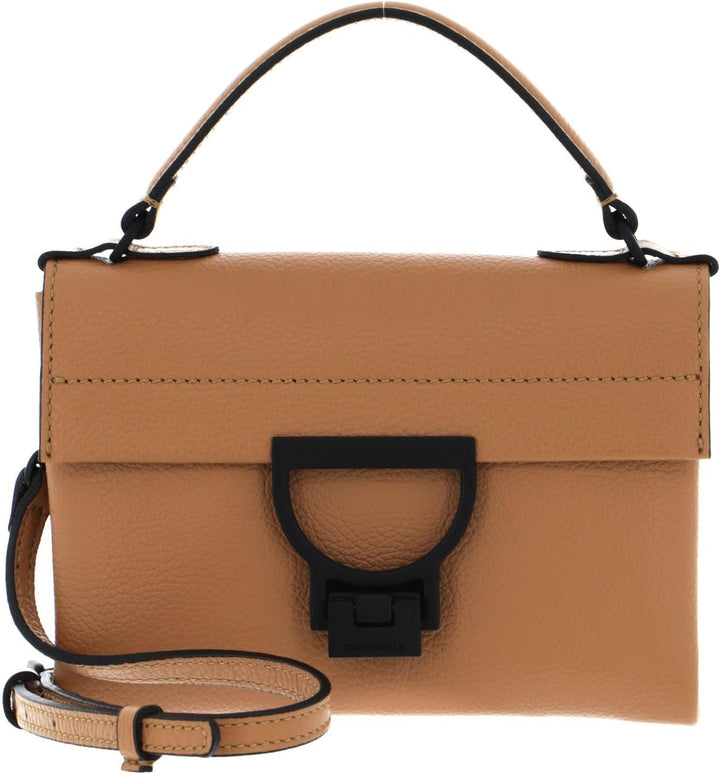 Coccinelle Mignon Blackie Top Handle Mini Bag Warm Beige
