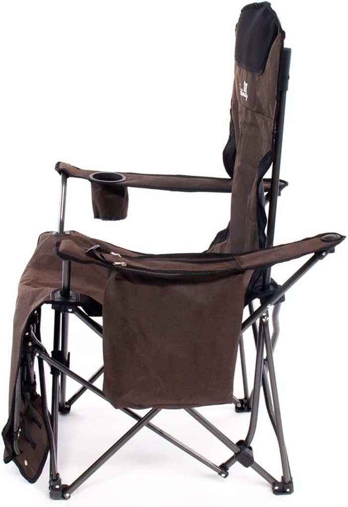 Faltbarer Camping Stuhl/Relax Liegesessel Bonnie Q” (Mauve), Mauve