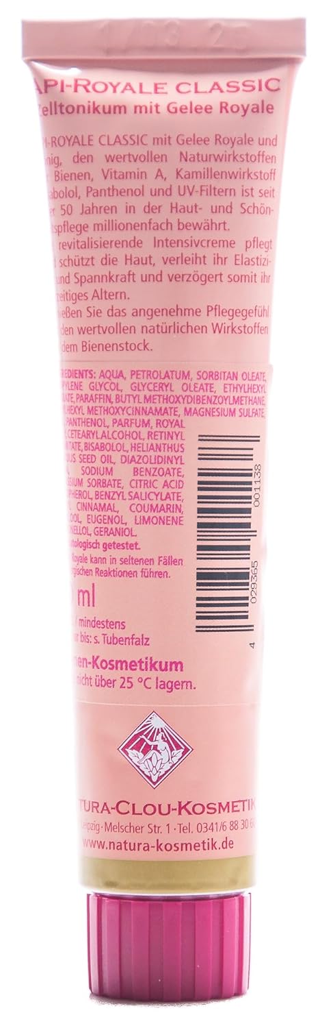 Natura Clou Natura Clou Cosmetic Api Bee Cosmetics Classic Intensive Gesichtspflege, 12 Tuben x 50 m