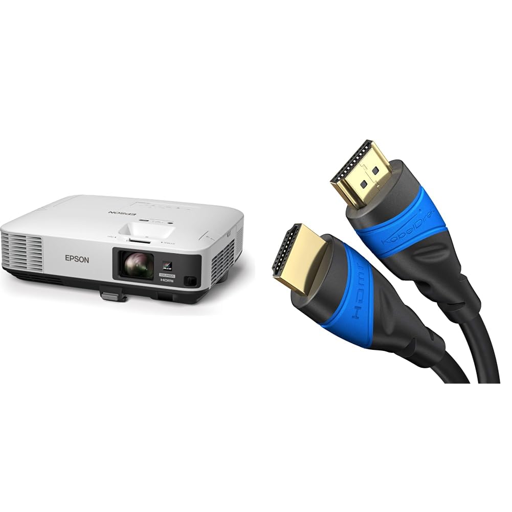 Epson EB-2250U 3LCD WUXGA Installationsprojektor 1920x1200 16:10 5000 Lumen 15000:1 Kontrast 10W Lau