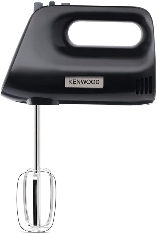 Kenwood Küchengeräte MixEasy HMP30.A0BK Handmixer, Handrührgerät mit 5 Geschwindigkeiten und Turbo-F