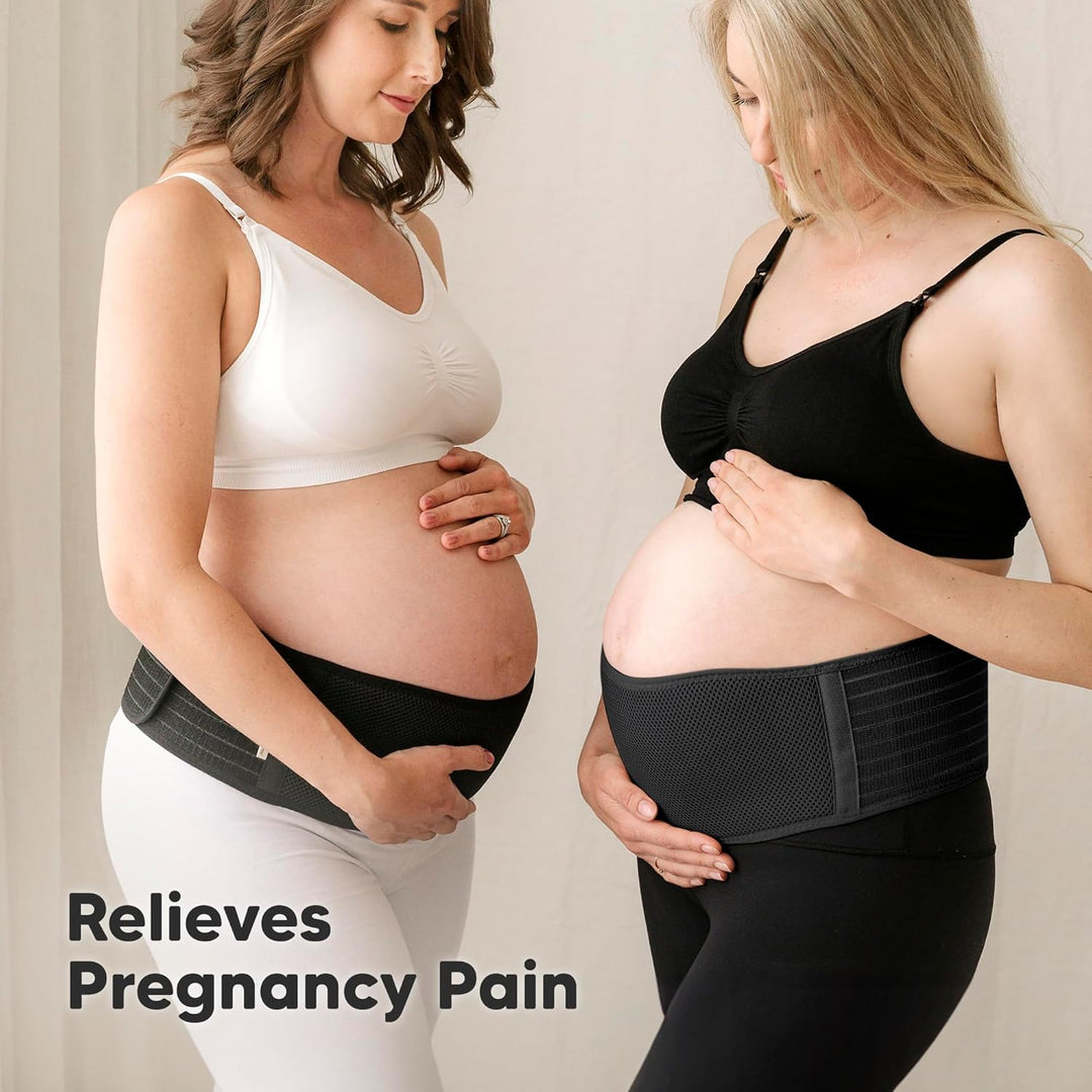 KeaBabies Bauchgurt Schwangerschaft - Weicher und atmungsaktiver schwangerschaftsgürtel - Bauchband