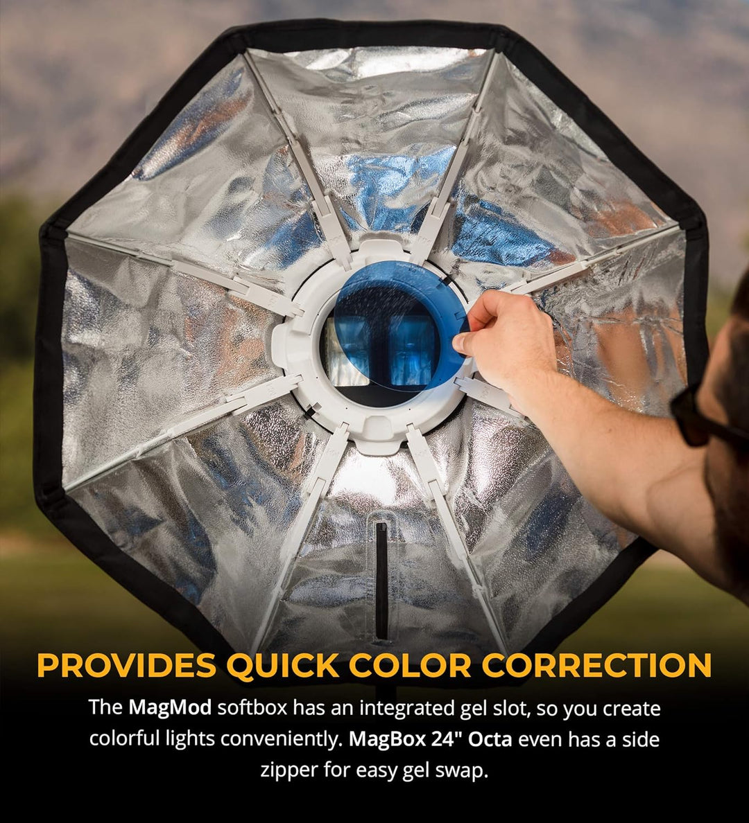 MagMod Magbox 24 Octa - Professionelle Blitz-Softbox mit innovativen Features für erstklassige Fotog