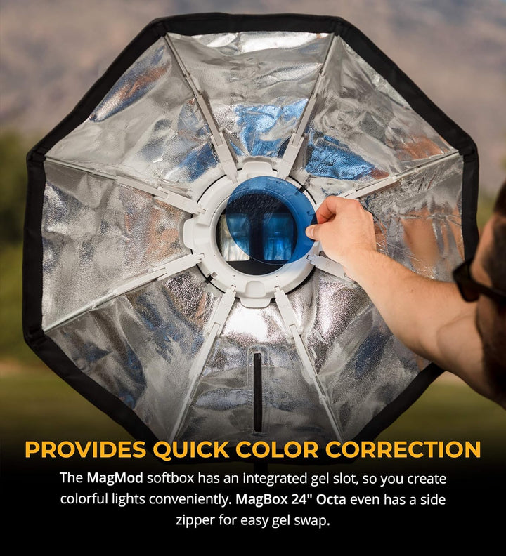 MagMod Magbox 24 Octa - Professionelle Blitz-Softbox mit innovativen Features für erstklassige Fotog