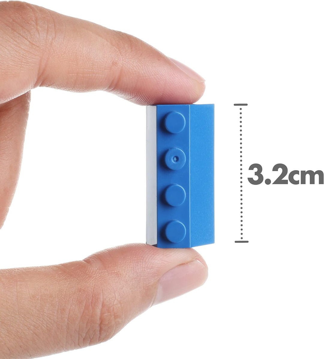 100 Bausteine In Dachform, Kompatibel Zu Allen Anderen Herstellern - Blau, Blau