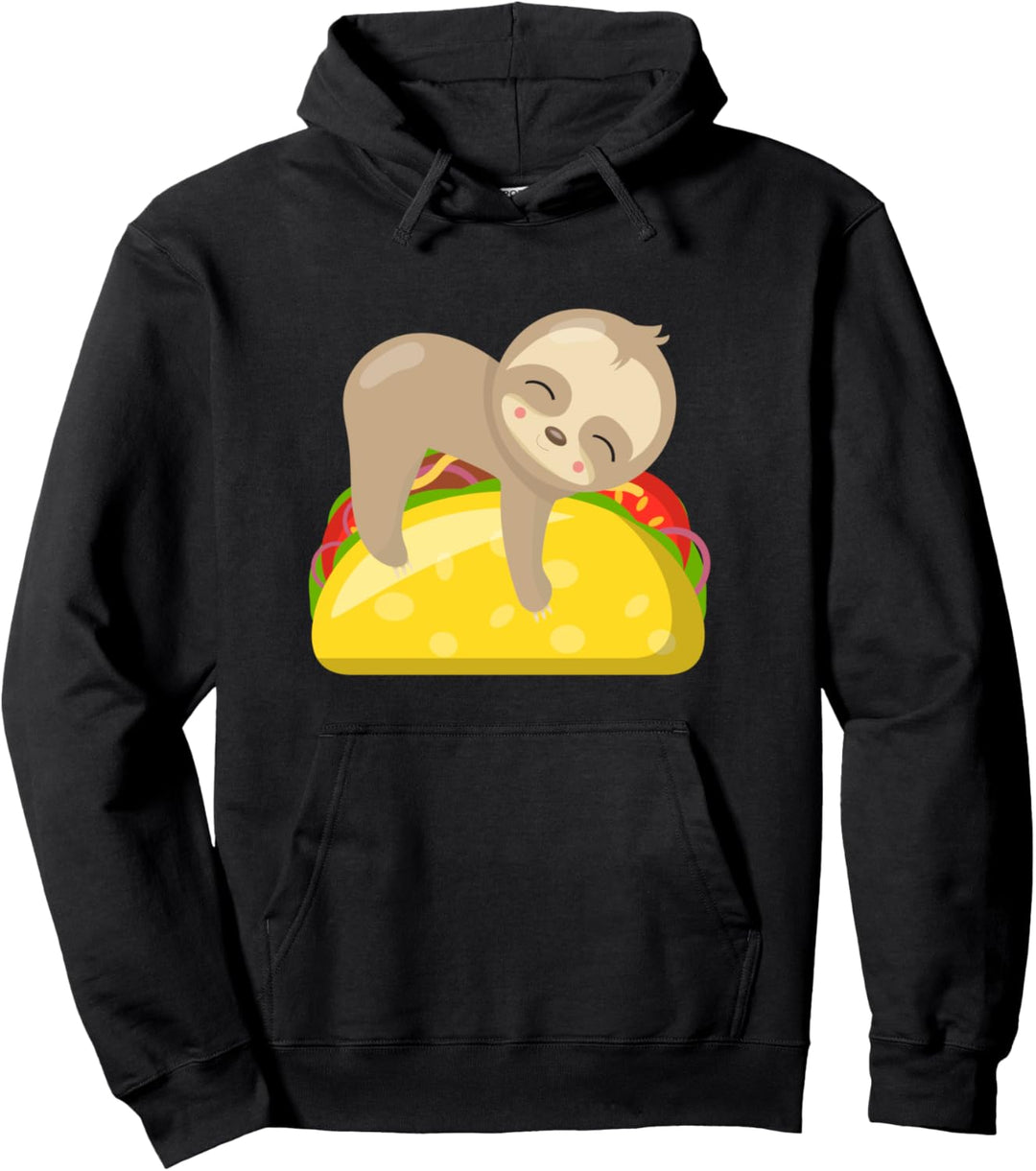 Faultier-Taco Lustiger mexikanischer Cinco De Mayo-Tier Pullover Hoodie
