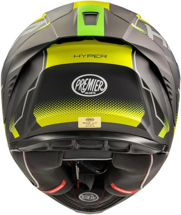 Premier Unisex-Adult Hyper Vollständiger Helm XS HP6 BM, XS HP6 BM