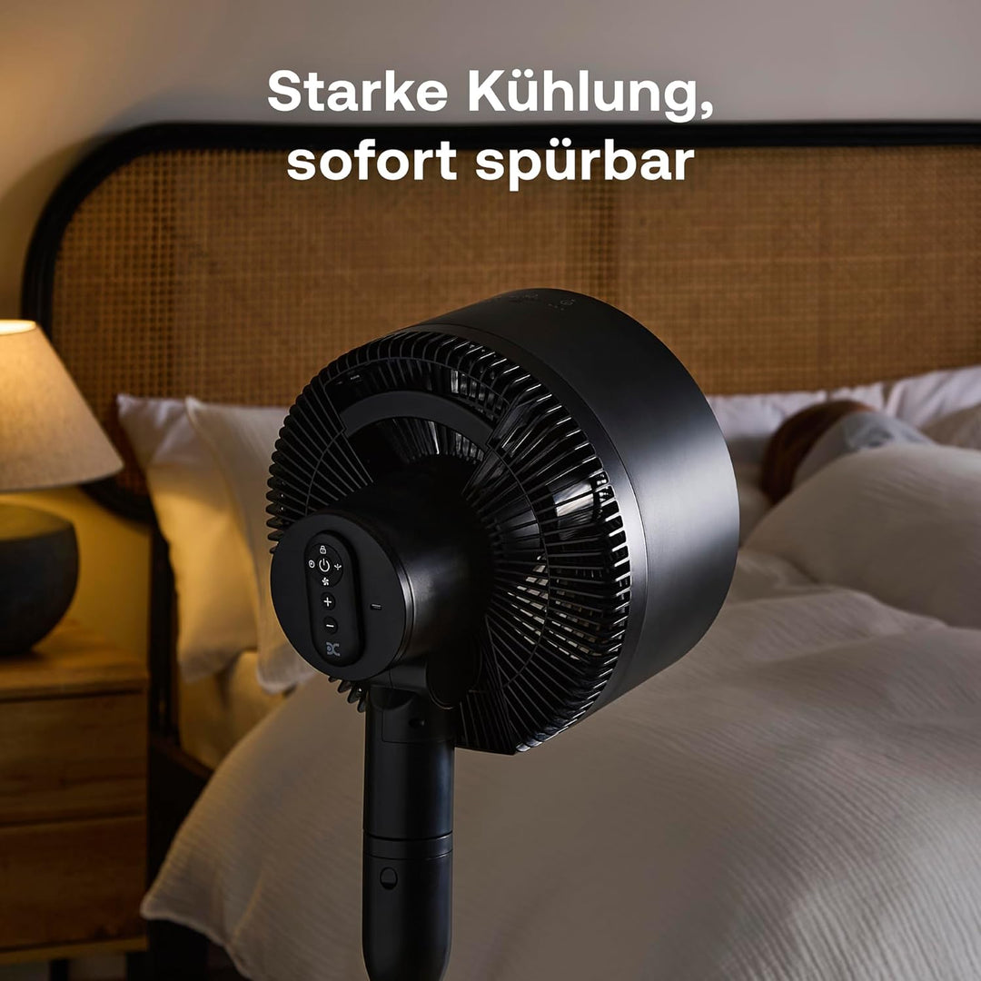 DIMPLEX DUOCOOL 2-in-1 Smart Akku Ventilator, Standventilator & Tischventilator mit 45h Akkulaufzeit