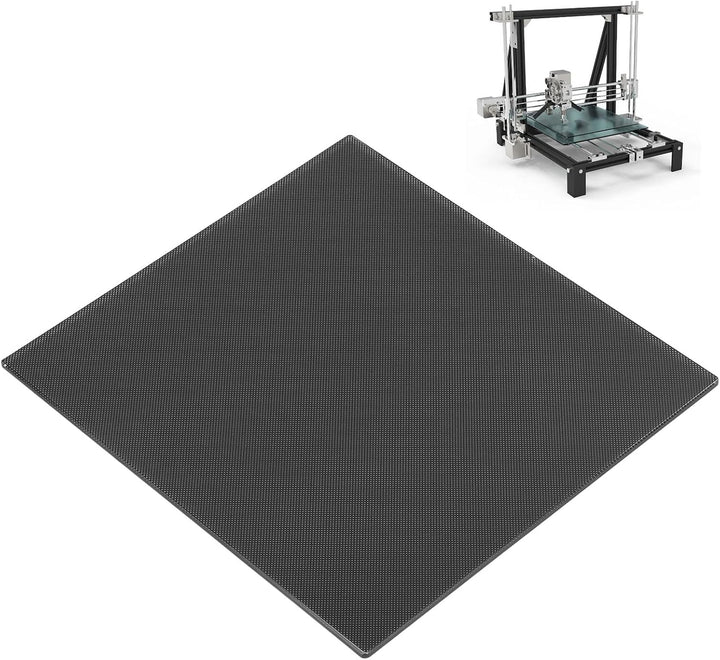 Glasbauplatte, Carbon-Kristall-Glasbett-Druckplattform, 3D-Drucker-Glasbett für Voron 250 X 250 X 4
