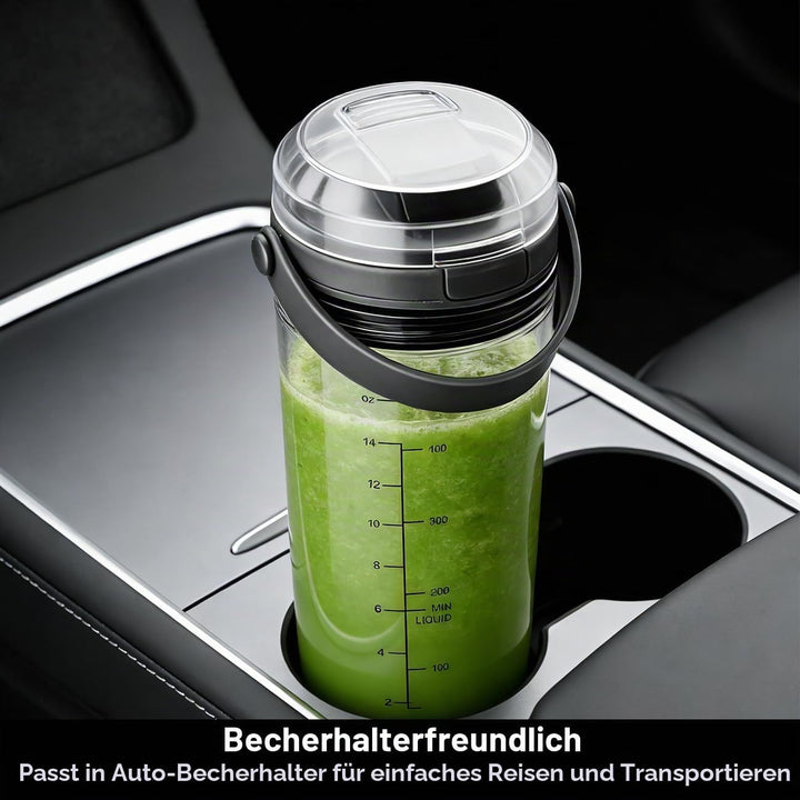 Mixgefäss Ersatzbecher kompatibel mit Ninja Blast Tragbarer Mixer BC151EUNV BC151EUBK BC151EUPR BC15