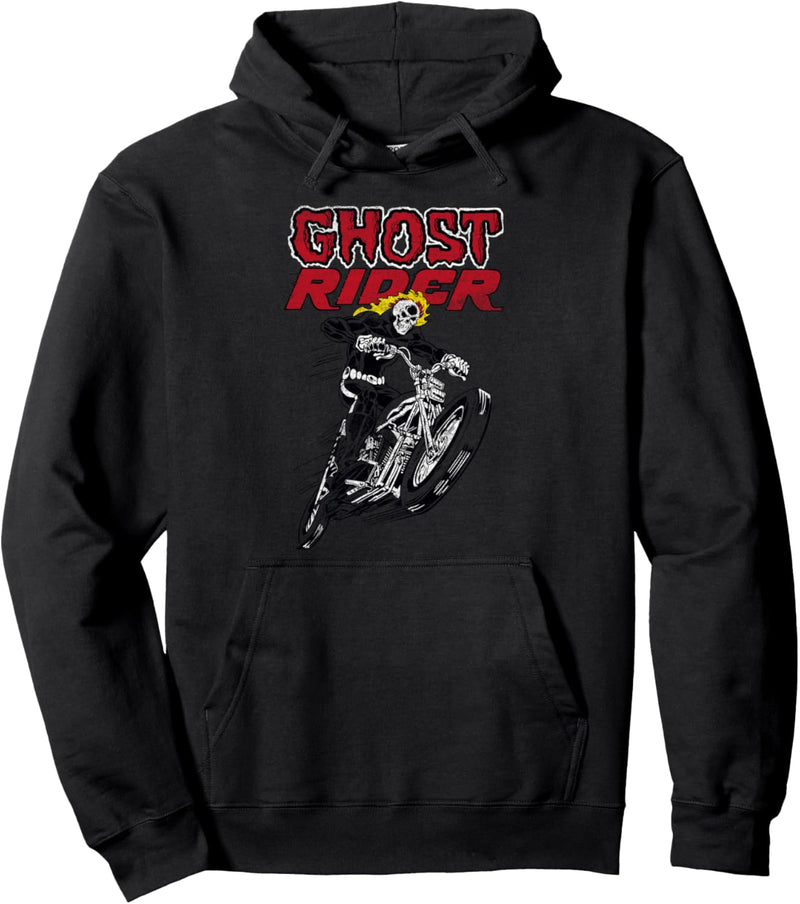Marvel Ghost Rider Flames Pullover Hoodie