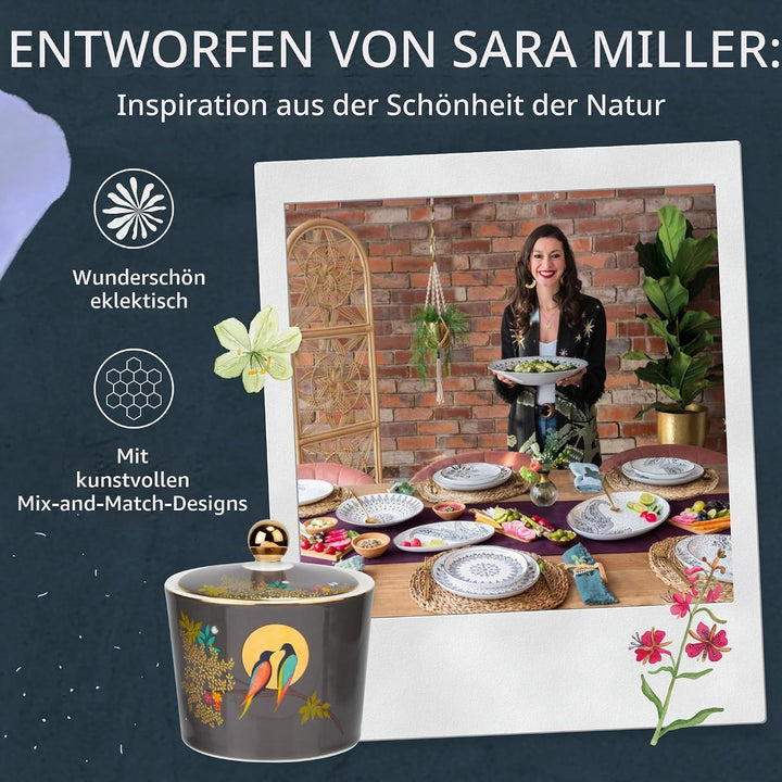 Sara Miller London Zuckerdose