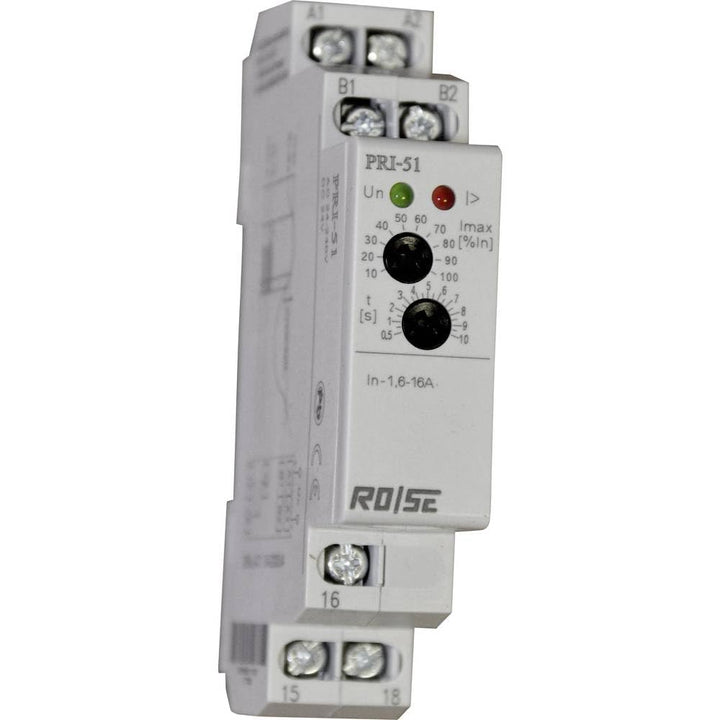 ELKO EP Germany PRI-51/5 Stromüberwachungsrelais, Strombereich 5,0A / 24-240V AC + 24V DC