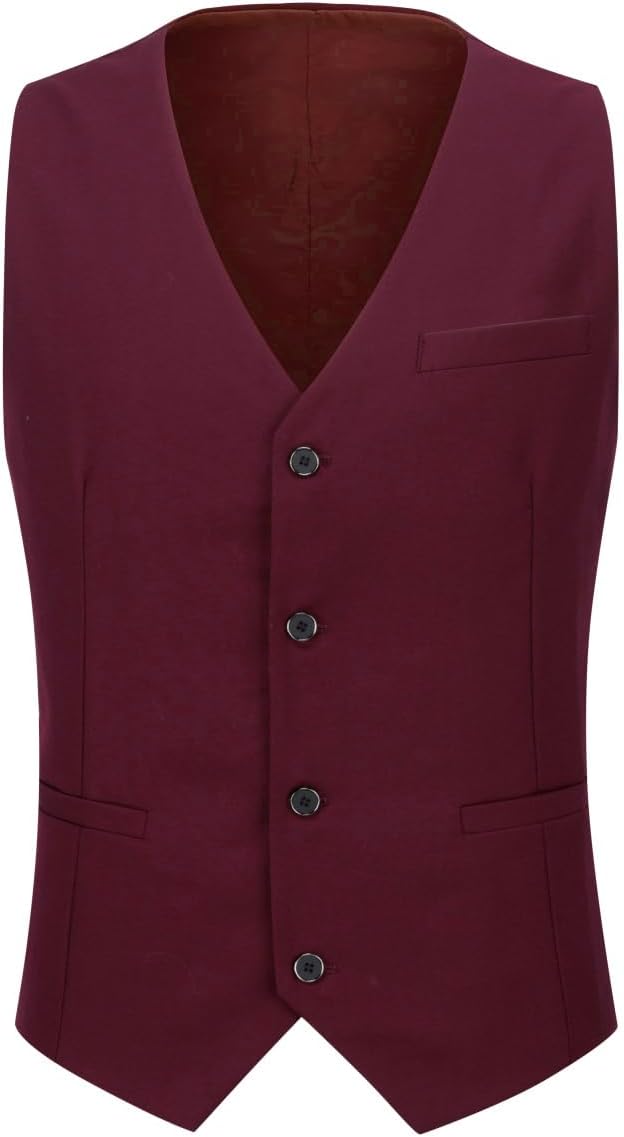 YOUTHUP Anzug Herren Regular Fit 3 Teilig Anzüge Peak Lapel Morden Herrenanzug Business Hochzeit Smo