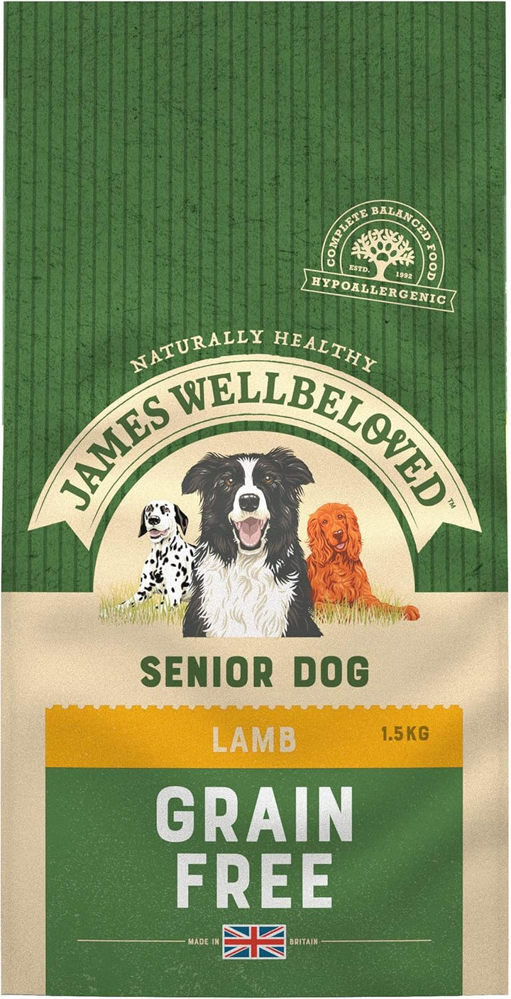 James Well-Beloved Hund Senior Lamm und Gemüse - 1.5 kg, 1.5 kg