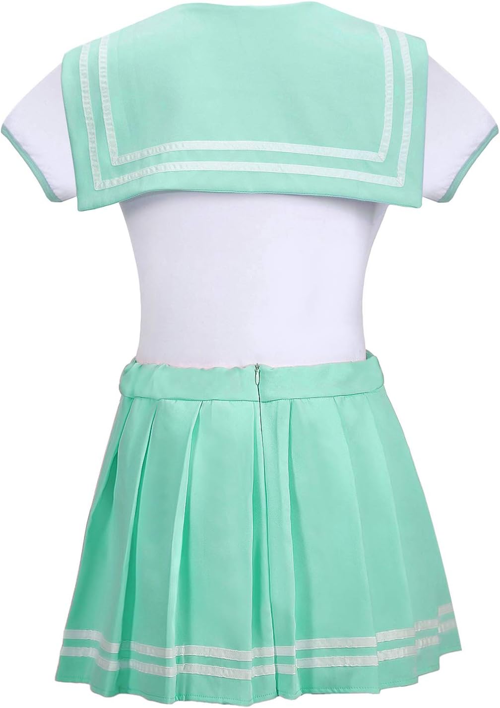 LittleForBig Baumwolle Strampler Onesie Pyjamas Bodysuit - Cosplay Magisches Mädchen Grün Strampelan